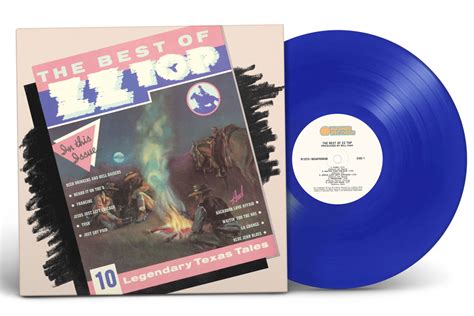 ZZ Top – The Best Of ZZ Top – Vinyl (Blue